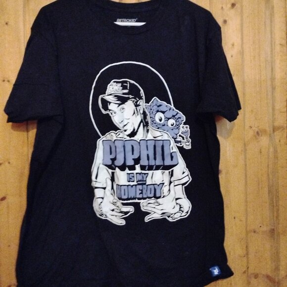 Men's Black XL RetroKid PJ Phil Is My Homeboy YTV Canada T-Shirt Vintage Style - Picture 2 of 4